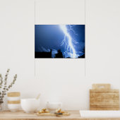 Bliksemaantekening 2 poster (Keuken)