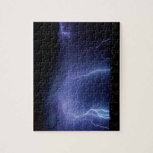 Bliksemaantekening 3 legpuzzel (Verticaal)