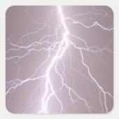 Bliksemaantekening — Sticker (Voorkant)