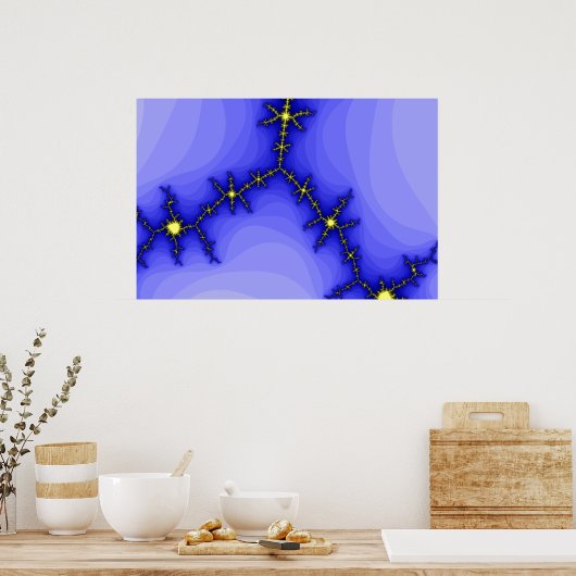 Bliksemafdruk Poster (Keuken)