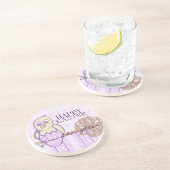 Bliksemafdruk Zandsteen Onderzetter (Zijkant)