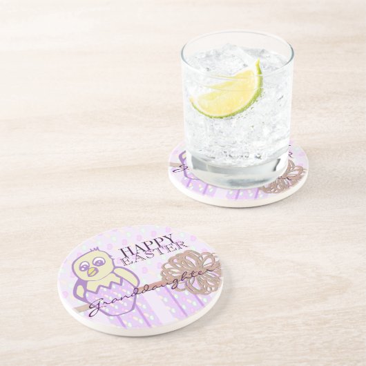 Bliksemafdruk Zandsteen Onderzetter (Zijkant)