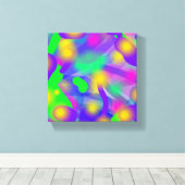 bliksemafleider canvas afdruk (Insitu (Houten vloer))