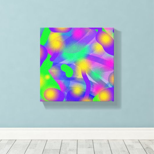 bliksemafleider canvas afdruk (Insitu (Houten vloer))