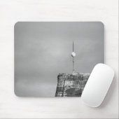 Bliksemafleider op Schuur Dak Muismat (Met muis)