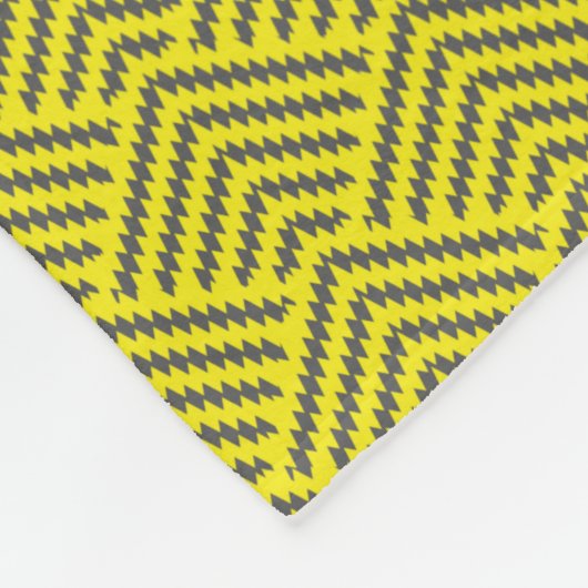 Bliksembogen Fleece Deken (Hoek)