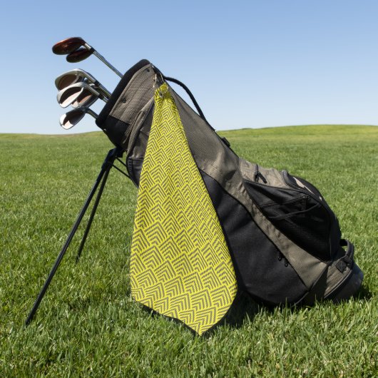 Bliksembogen Golfhanddoek (Groen)