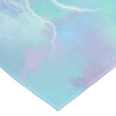 bliksembollen in wolken tafelkleed (Gekanteld)