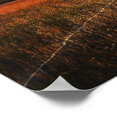 Bliksemboomkunst Poster (Hoek)