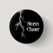 Bliksembout, Storm-laser Ronde Button 3,2 Cm (Voorkant)