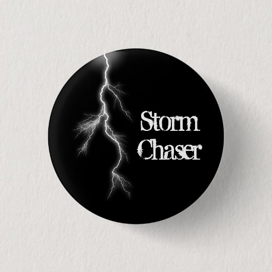 Bliksembout, Storm-laser Ronde Button 3,2 Cm (Voorkant)