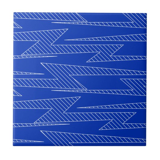 bliksembouten tegeltje (Voorkant)