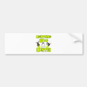 bliksembug hunter bumpersticker (Voorkant)