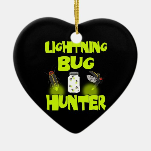 bliksembug hunter keramisch ornament (Voorkant)