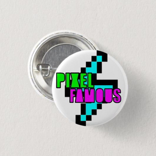 bliksemButton Ronde Button 3,2 Cm (Voorkant /achterkant)