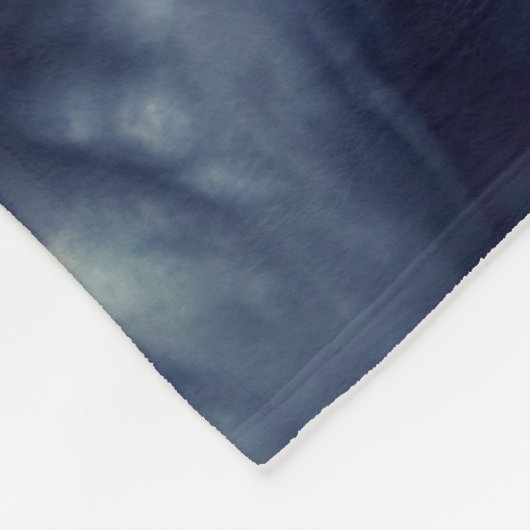 Bliksemflitsen tijdens storm fleece deken (Hoek)