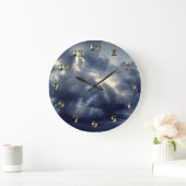 Bliksemflitsen tijdens storm grote klok (Huis)