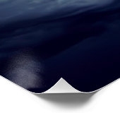 Bliksemflitsen tijdens storm perfect poster (Hoek)