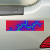 Bliksemfractal: Bumpersticker (Op auto)