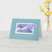 Blikseminslag - Aanmoediging voor humoristische ha Kaart (Gele Bloem)