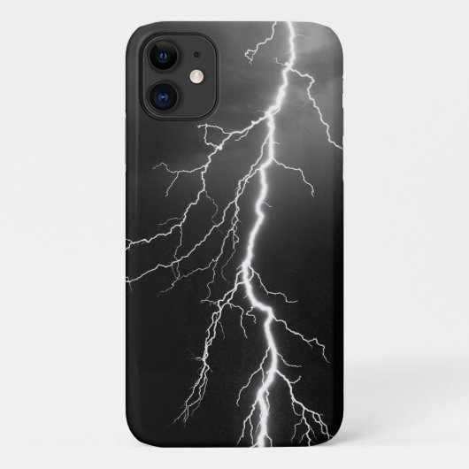 blikseminslag in de onstuimige lucht Case-Mate iPhone case (Achterkant)