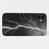 blikseminslag in de onstuimige lucht Case-Mate iPhone case (Achterkant (horizontaal))