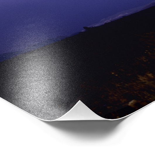 Blikseminslag over woestijn, Big Bend Foto Afdruk (Hoek)