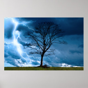 blikseminslag poster