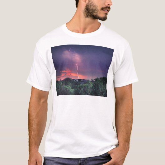 blikseminslag t-shirt (Voorkant)