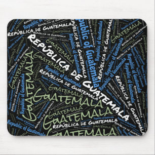 Bliksemkleurige Guatemala-vlag Patriotic Muismat