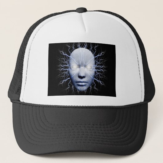 bliksemmasker trucker pet (Voorkant)