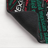 Bliksemrijke Mexicaanse vlag Colors Patriotic Muismat (Hoek)