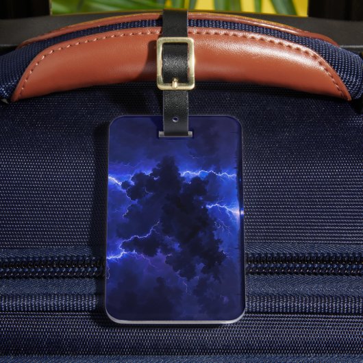 bliksemschicht bagagelabel (Voorkant Insitu 2)