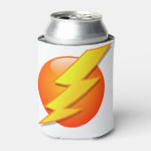 bliksemschicht blikjeskoeler (Blikje Voorkant)