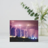 bliksemschicht briefkaart (Staand voorkant)