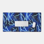 Bliksemschicht Elektriciteit Onweersbui Night Sky Bureaumat (Keyboard & Muis)