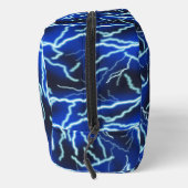 Bliksemschicht Elektriciteit Onweersbui Night Sky Toilettasje (Rechts)