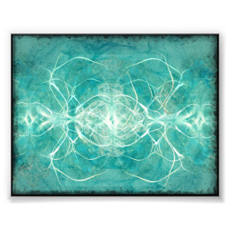 bliksemschicht foto afdruk