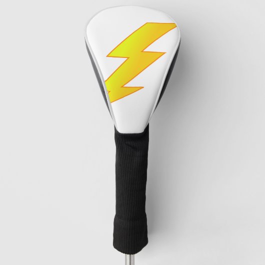 bliksemschicht golfheadcover (Voorkant)