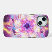 bliksemschicht iPhone 15 case (Achterkant horizontaal)