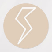 bliksemschicht labels (Design 2)