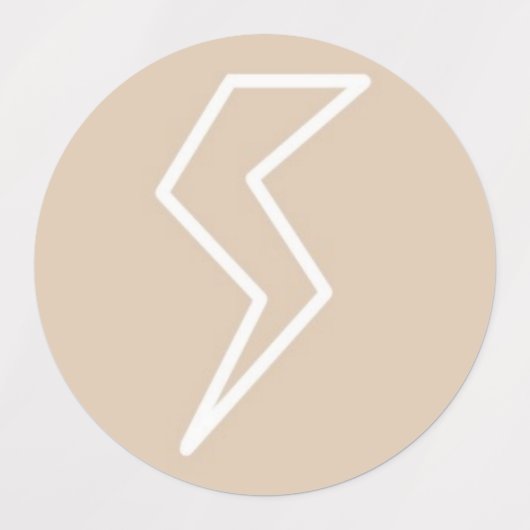 bliksemschicht labels (Design 1)