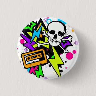 bliksemschicht ronde button 3,2 cm