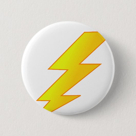 bliksemschicht ronde button 5,7 cm (Voorkant)