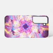 bliksemschicht samsung galaxy hoesje (Achterkant horizontaal)