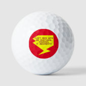 Bliksemschicht technicus golfballen (Voorkant)
