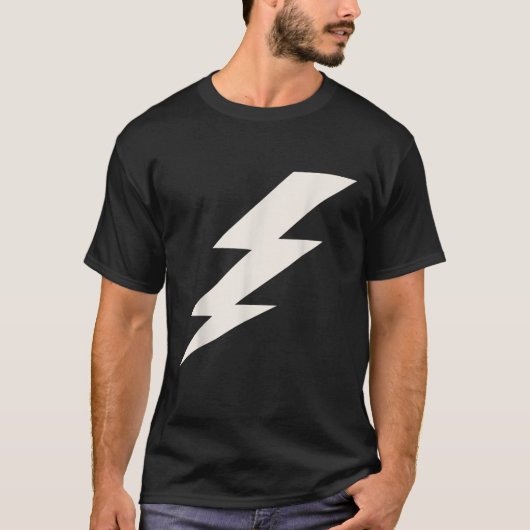 Bliksemschicht Thor, de god van de donder T-shirt (Voorkant)