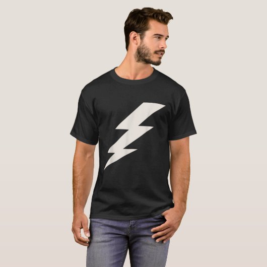 Bliksemschicht Thor, de god van de donder T-shirt (Voorkant volledig)