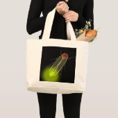 bliksemschicht verlicht grote tote bag (Voorkant (product))