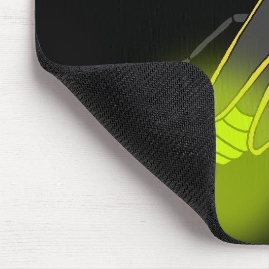 bliksemschicht verlicht muismat (Hoek)